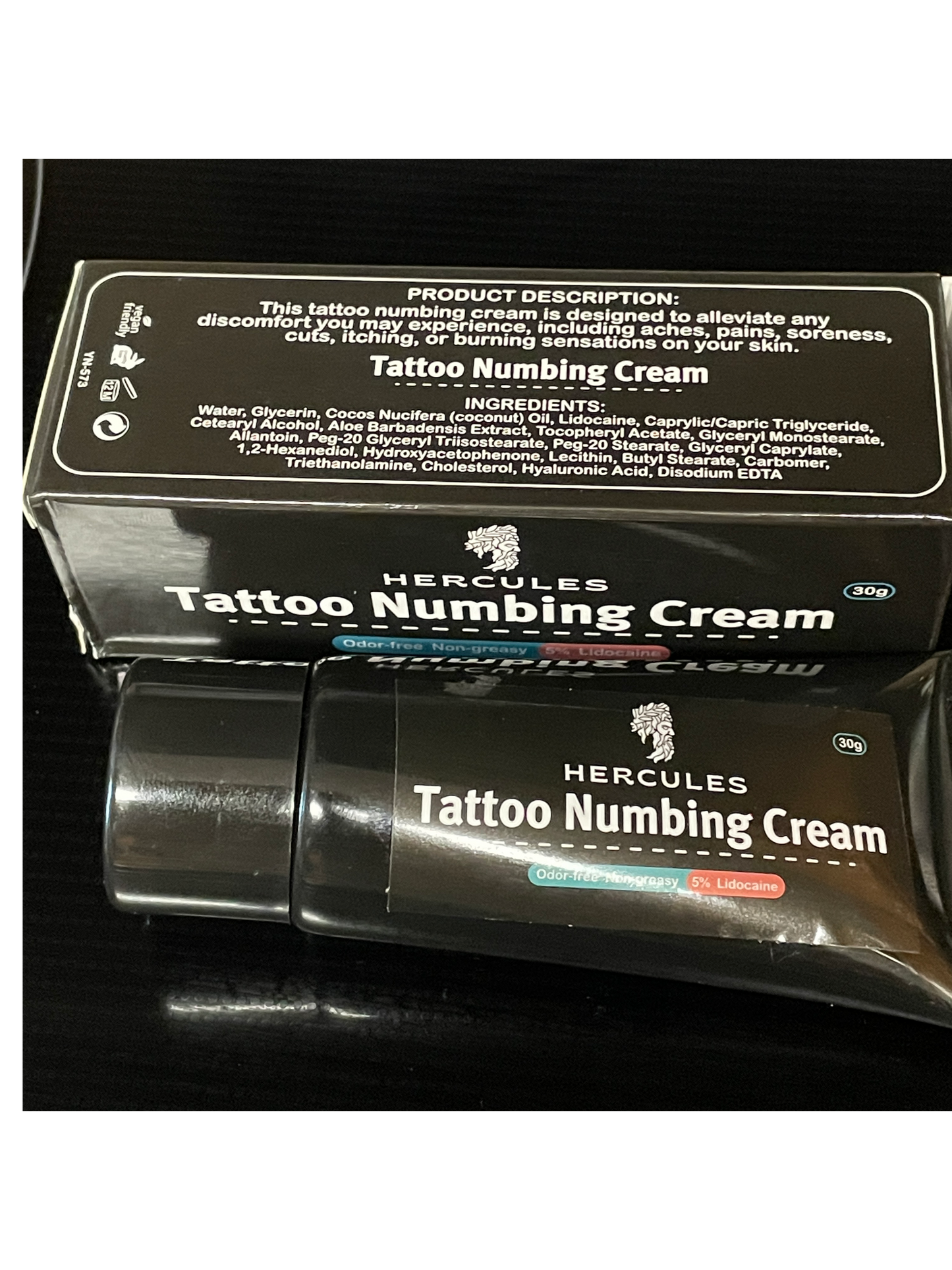 Hercules Tattoo Numbing Cream 5% Lidocaine 30G